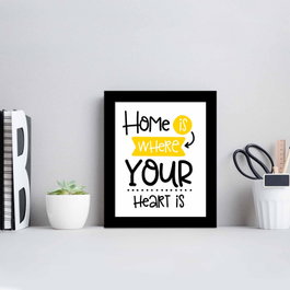 Wallity Cuadro Decorativo Enmarcado SCT-055 Multicolor